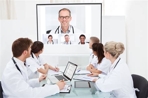 Online meetings for doctors